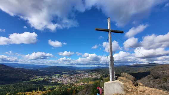 Foto von Sebastian entlang der Tour