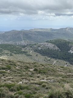 Foto de Jörg Bürkin a lo largo del recorrido