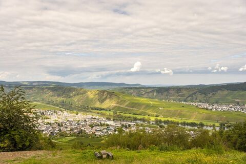 Ausblick auf Leiwen