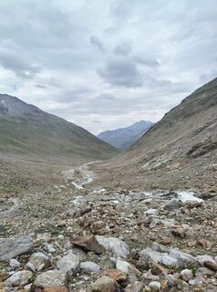 Foto de Malte Vogel a lo largo del recorrido