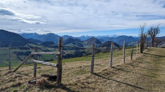 Foto von Klaus Lehner entlang der Tour