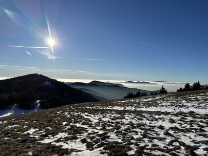 Photo de Veronika Krupová le long du parcours
