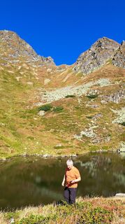 Photo de Anna Wilding le long du parcours