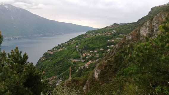Foto von Andrea Guiato entlang der Tour