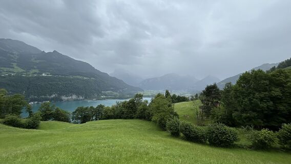 Photo de Rolf Limacher le long du parcours