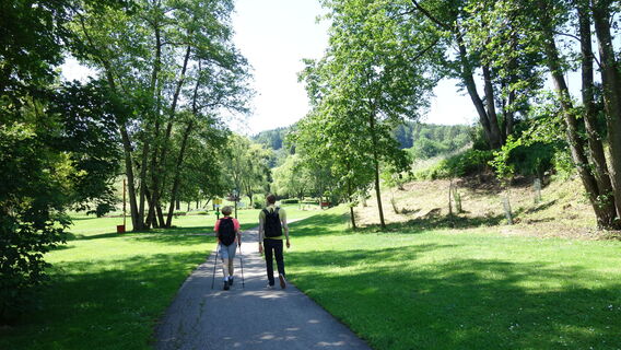 durch den Kurpark