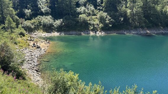 Foto från Marco Musio under resans gång
