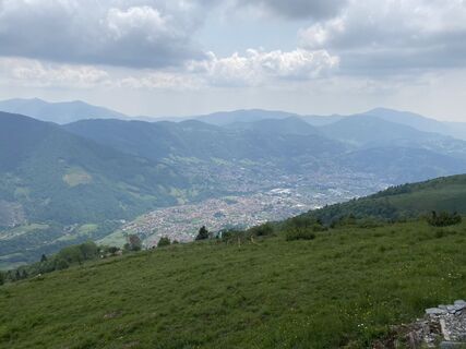 Foto von Angelo Austoni entlang der Tour
