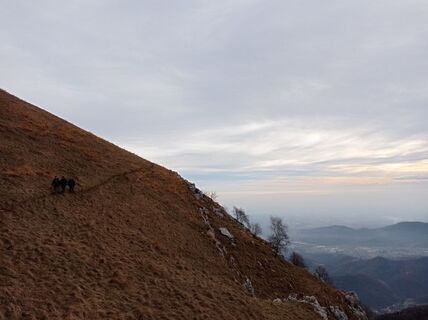 Foto von Aner entlang der Tour