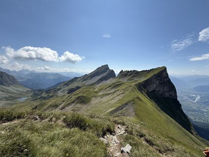 Fotografia z Marianne Grobner na trase