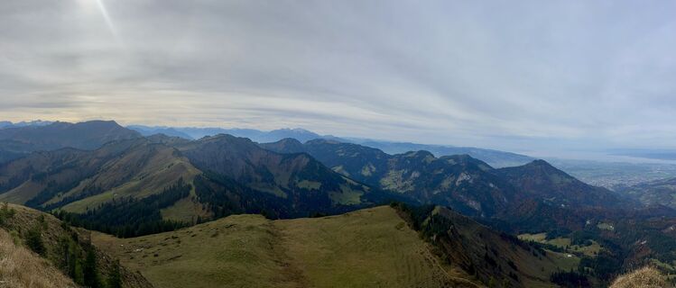 Foto von Aurelian Böhler entlang der Tour