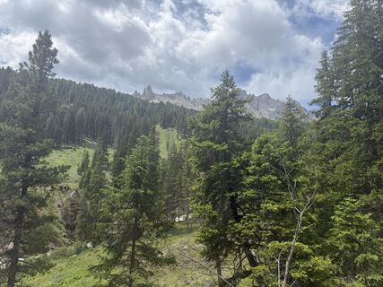 Foto von Alessandro Naldini entlang der Tour