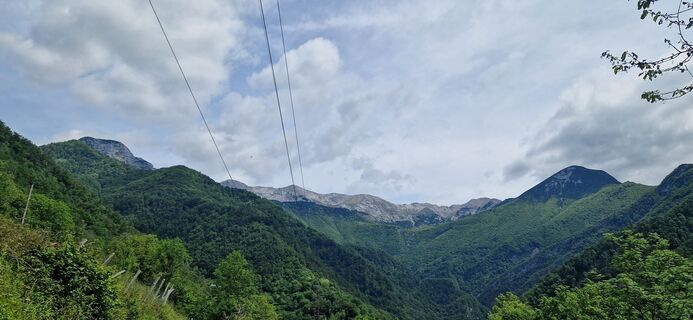 Fotografia z Utassy Tóth Johanna na trase