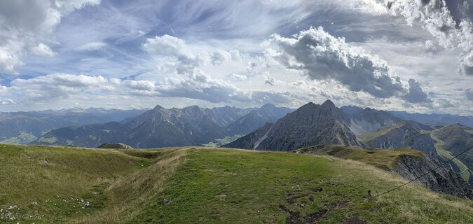 Photo de Robert Mende le long du parcours