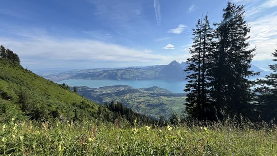 Foto von Daniel Grandjean entlang der Tour