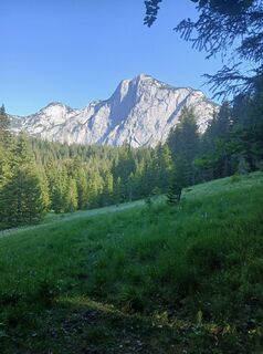 Photo de Barbara Oberndorfer le long du parcours