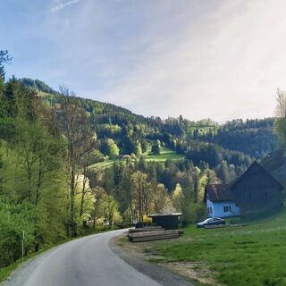 Raabweg bei Passail, Naturpark Almenland in der Oststeiermark