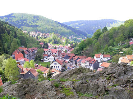 Blick vom Mühlrain auf Ruhla