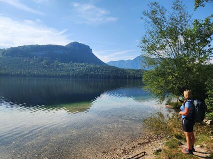 Photo de Petra Riegler le long du parcours