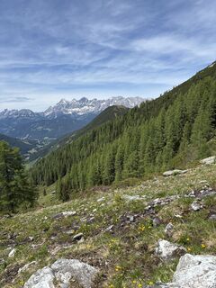 Photo de Angelika Kaiser-Lauko le long du parcours