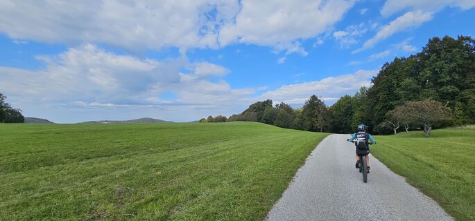 Photo de Nico le long du parcours