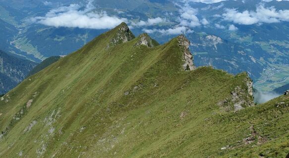 Grat Filzenkogel zum Toreggenkopf