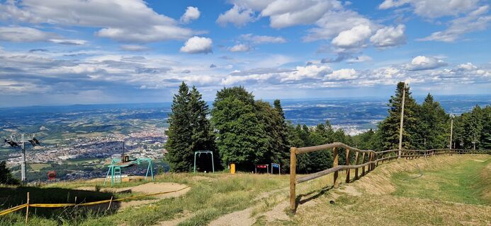 Foto von Štefan Sumper entlang der Tour