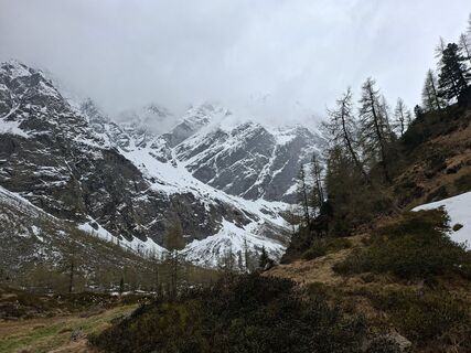 Foto von Peter Orasche entlang der Tour