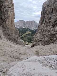 Foto von Alberto Caria entlang der Tour