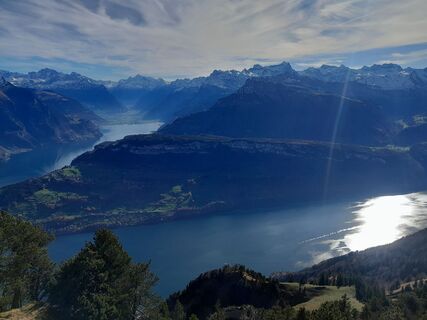 Foto von Andreas Stadel entlang der Tour