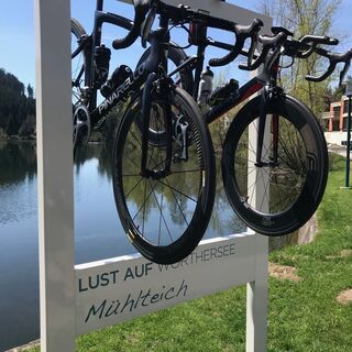Bilderrahmen beim Mühlteich