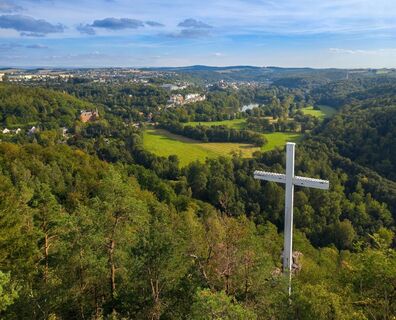 Weißes Kreuz bei Greiz