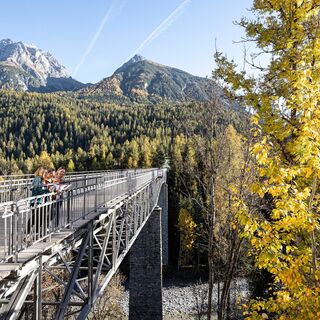 Gurlaina Brücke in Scuol