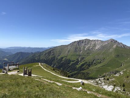 Foto von Paolo entlang der Tour