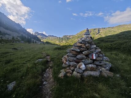 Foto de marco conte a lo largo del recorrido