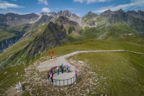 Beim Foto-Spot der Grand Tour of Switzerland