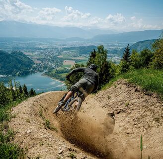PROlitzen Trail Aussicht auf Ossiacher See