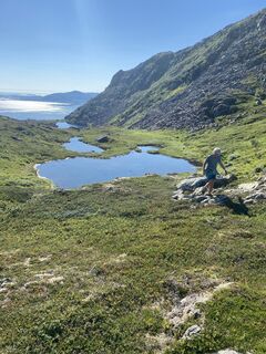 Fotografia z Franz Steiner na trase