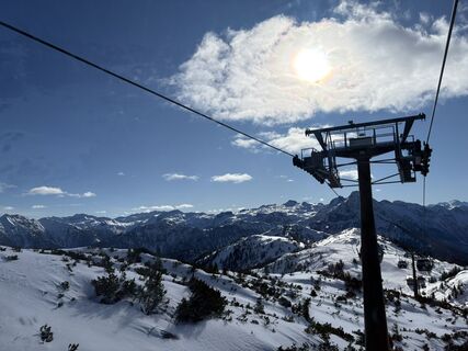 Foto von Marlene entlang der Tour