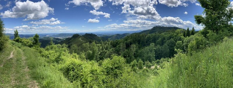 Foto von Robert Gerard entlang der Tour
