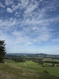 Photo de Nina Wolf le long du parcours