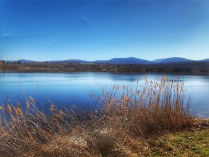 Olbersdorfer See - Hintergrund Naturpark Zittauer Gebirge - Autor Dasa Hrehova