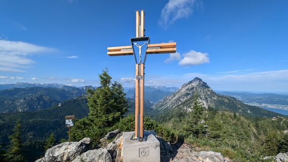 Foto von Klaus Lehner entlang der Tour