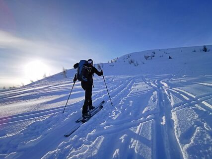 Skitour Richtung Tullenkogel
