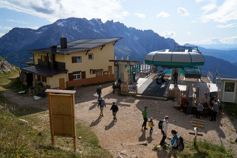 [ Dolomiten, Rosengarten ] | Tag 1 | Im Bereich Rif. Paolina Hütte,