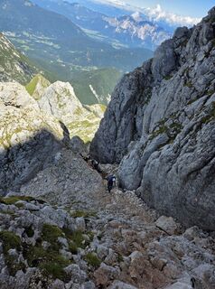 Zdjęcie z Florian Dürnegger wzdłuż trasy