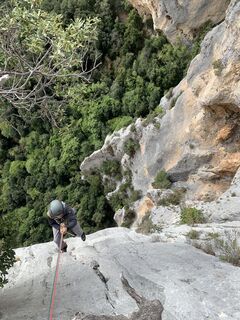 Photo de Marco Holzer le long du parcours