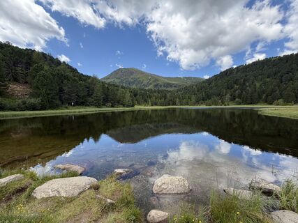 Foto de Gerti Glettler a lo largo del recorrido