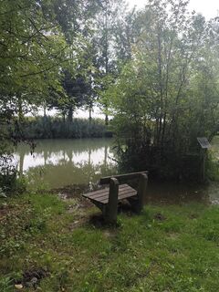 Photo de Edith K. le long du parcours