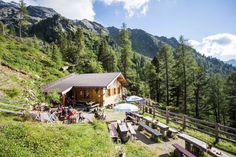 Gallruth Alm über Bewässerungsstollen